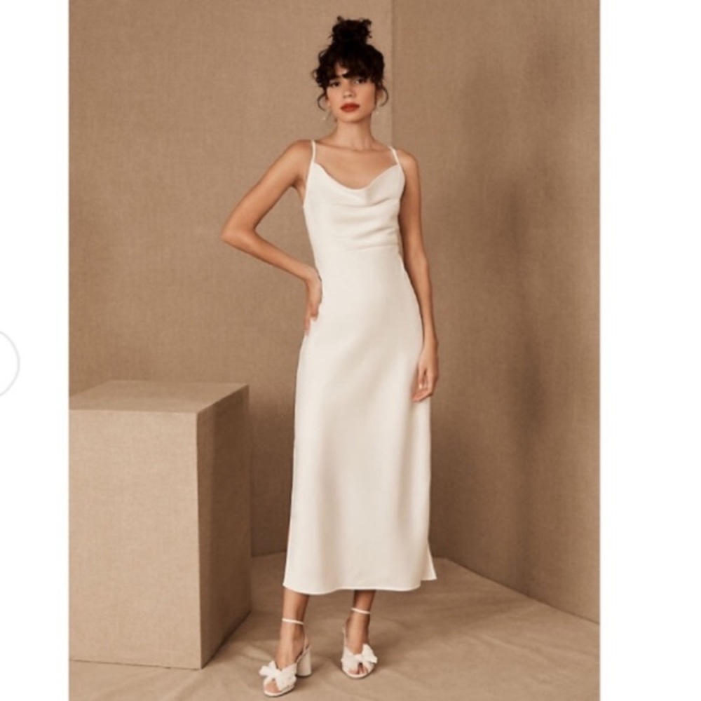BHLDN Sachin and Babi  white dress size 6